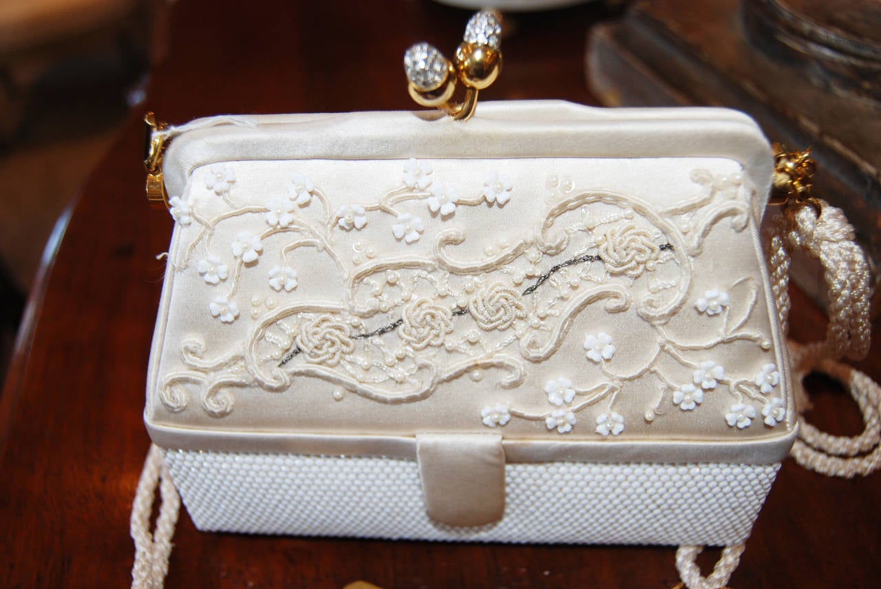 20th Century Judith Leiber Wedding Purse