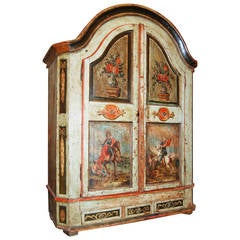 18th Century Dutch Painted Cabinet