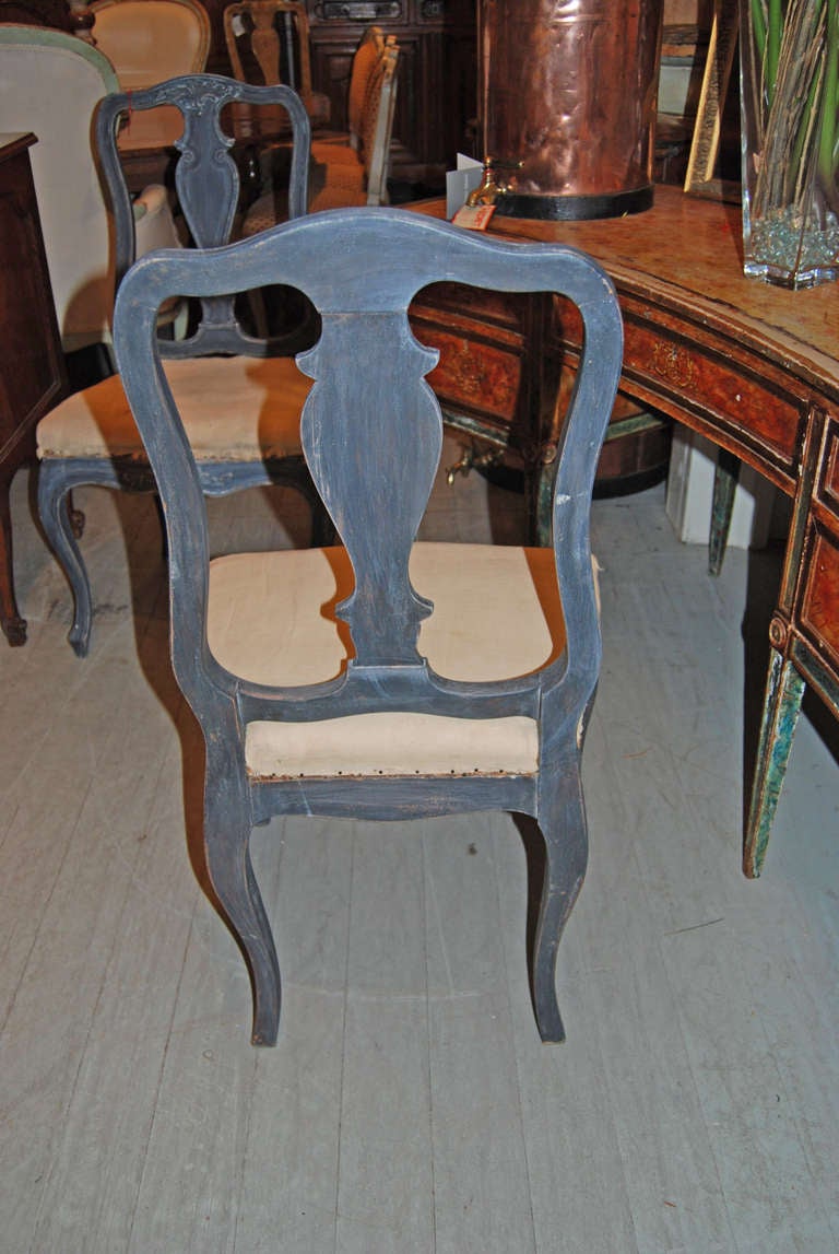 19th Century Set of 8 19thc. Chairs
