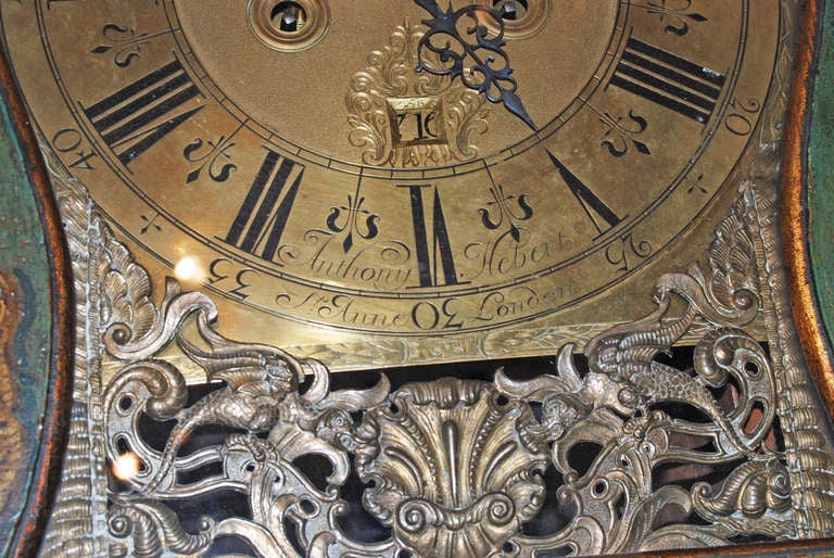 18th Century and Earlier 18th Century Louis XVI Grandfather Clock