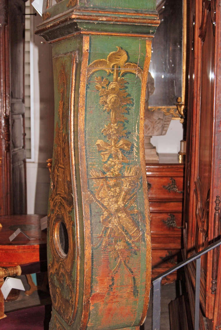 18th Century Louis XVI Grandfather Clock 1