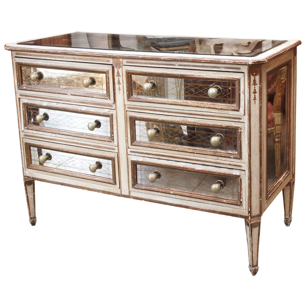 Belle Epoch Mirrored Commode For Sale