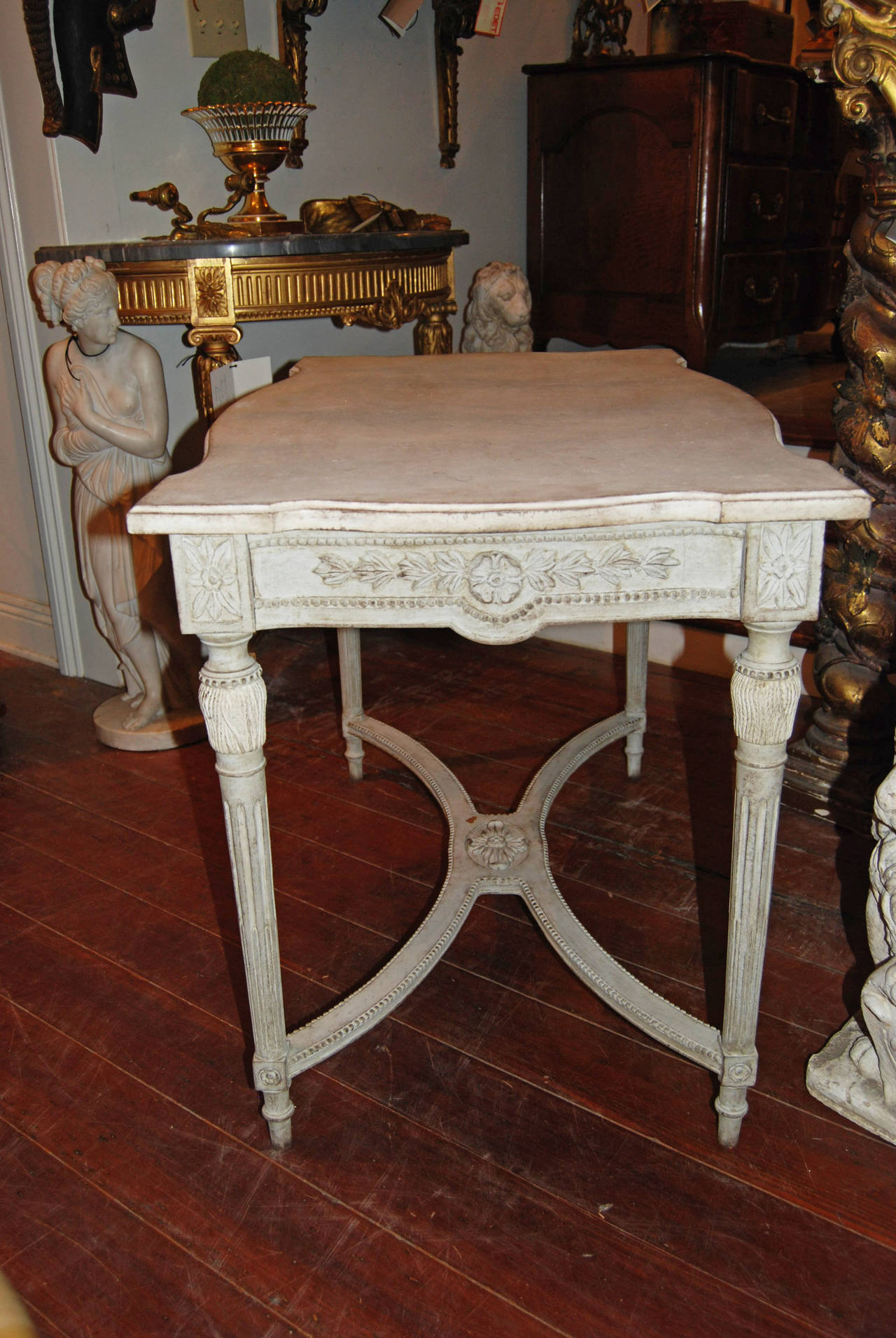 20th Century Belle Epoch Swedish Center Table