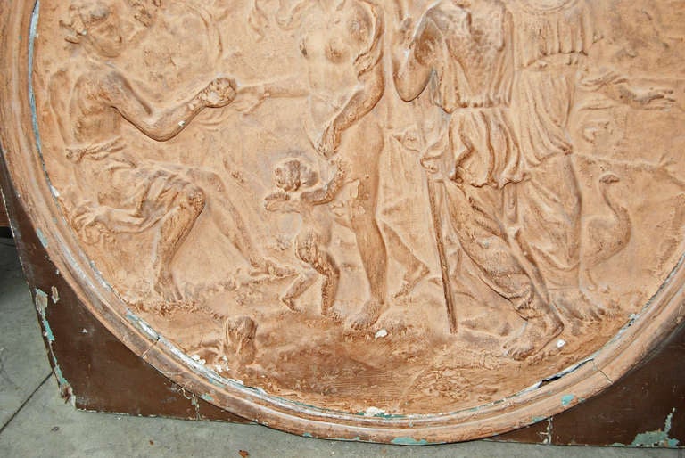 Italian 19th Century Terracotta Frieze