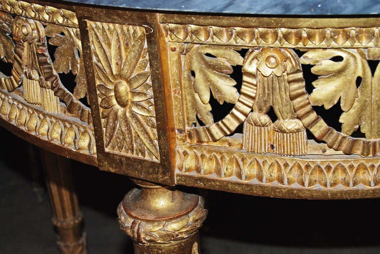18th Century Giltwood Console For Sale 1