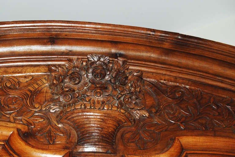 Spectacular 18th Century Walnut Armoire 3
