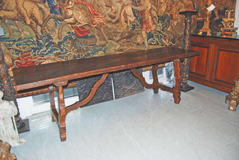French 18th Century Walnut Refectory Table