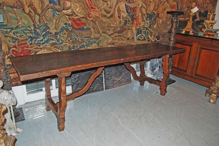 18th Century Walnut Refectory Table 2