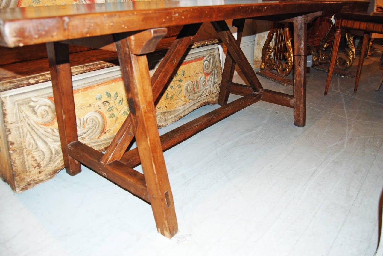 18th Century and Earlier 18th Century Italian Refectory Table
