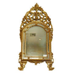 18th Century Italian Gilt Mirror