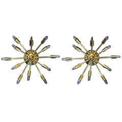 Pair of Sputnik Sconces