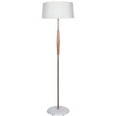 Minimalist Floor Lamp by Gerald Thurston for Lightolier