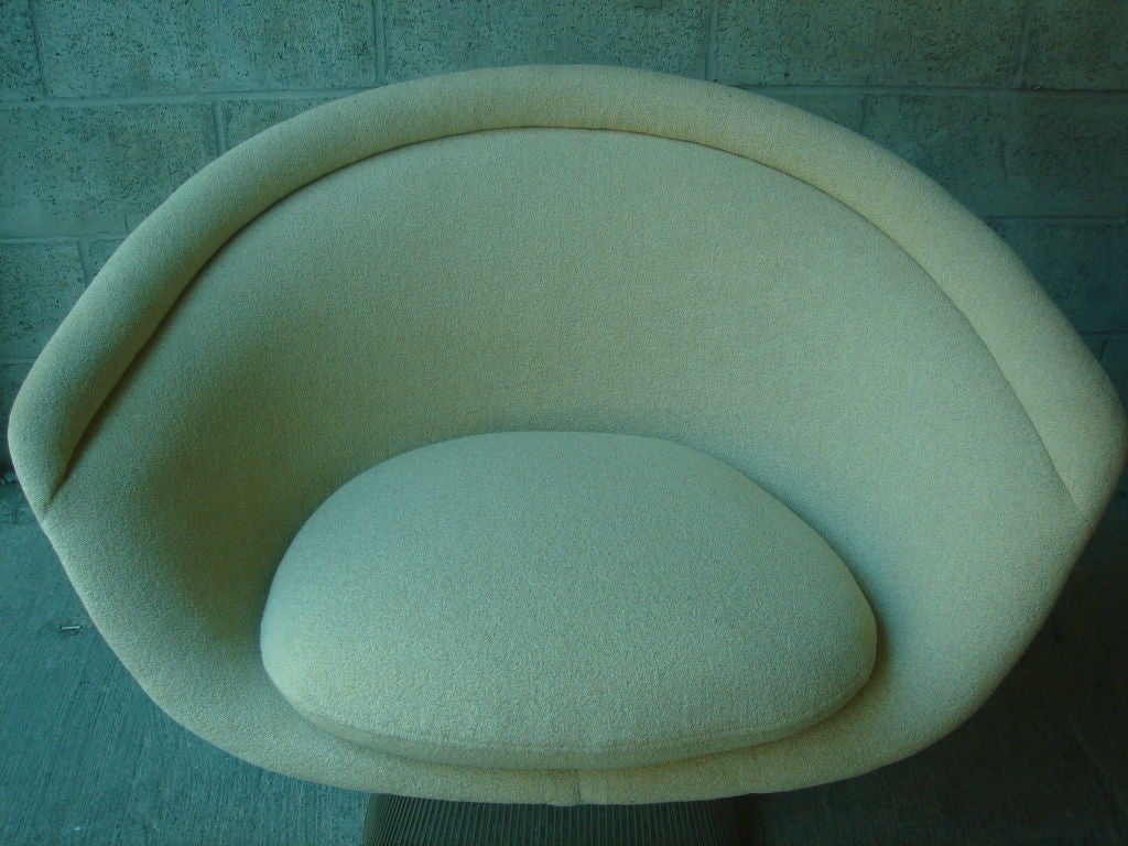 Metal Pair of Armchairs by Warren Platner for Knoll in COM