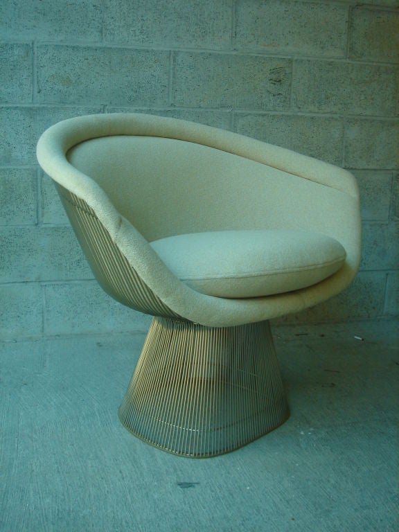 Pair of Armchairs by Warren Platner for Knoll in COM 2