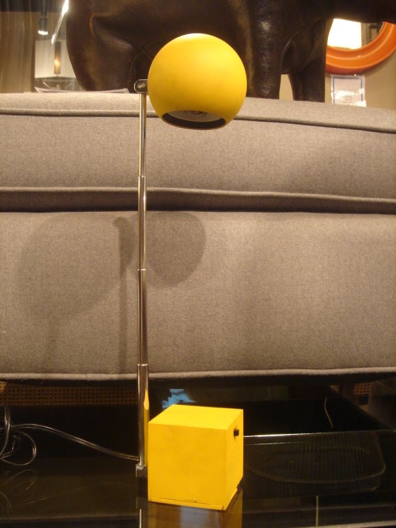 American Yellow Lytegem Task Lamp by Michael Lax for Lightolier