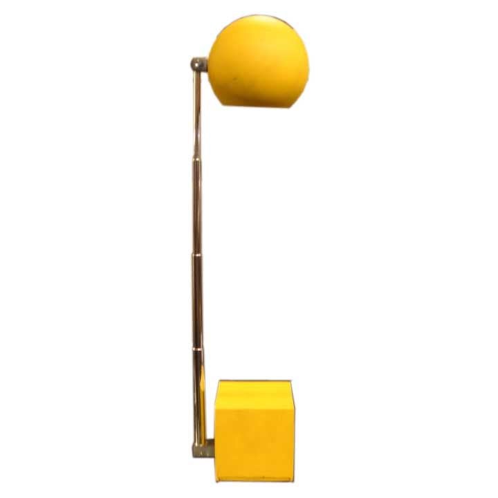 Yellow Lytegem Task Lamp by Michael Lax for Lightolier