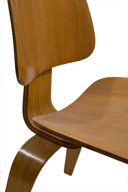 Mid-20th Century Pair of Early DCW Plywood Chairs