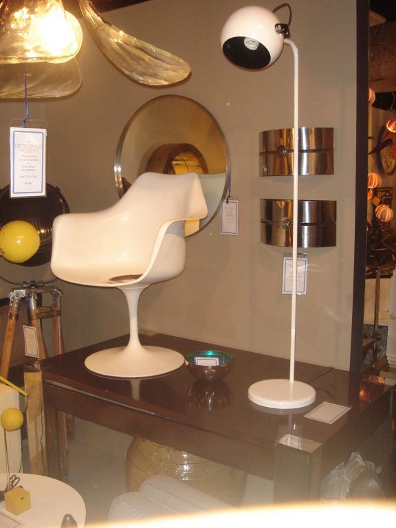 Mahogany & Chrome Desk by Thomas O'Brien for Hickory Chair