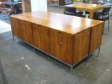 Pair of Matched Rosewood Credenzas by Florence Knoll