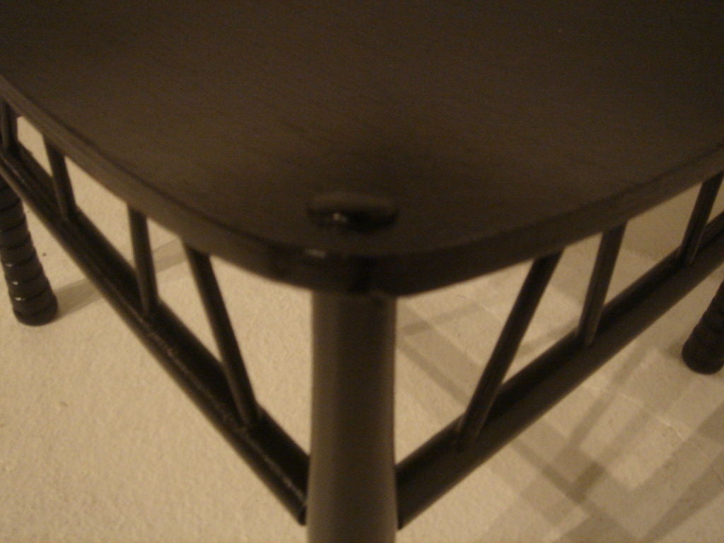 Mid-20th Century Thebes Stool by Liberty of London in Ebony