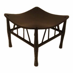 Thebes Stool by Liberty of London in Ebony