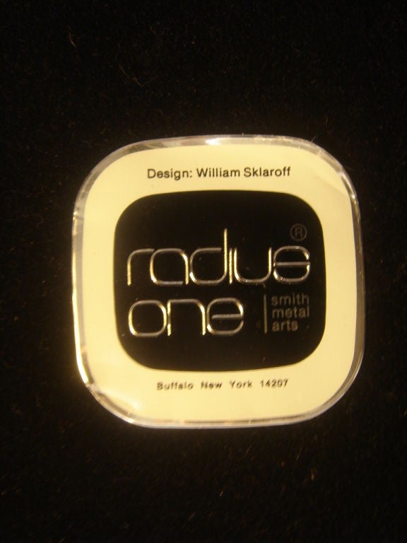 Radius One Double Letter Tray by William Sklaroff in Bronze 6