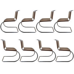 1970s KNOLL MR Dining Chairs (8 Available/Priced Individuallly) 2