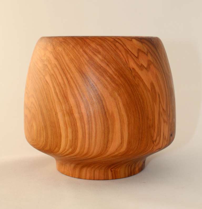 20th Century Turned Lathe Wood Art Bowl by Phil Gautreau (Priced Individually)