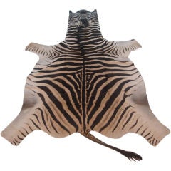 Retro Zebra Skin Rug