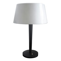 Black & White Table Lamp by Gerald Thurston for Lightolier 9