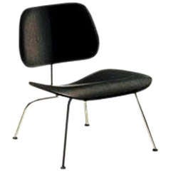 Vintage Early Production Eames Black LCM Chair