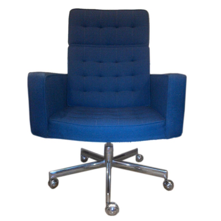 Rare Tall Back Desk Chair By Vincent Cafiero For Knoll At 1stdibs Rare Tall Back Desk Chair By Vincent Cafiero For Knoll
