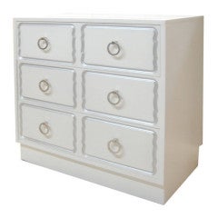 Espana Ivory & Silver Chest by Dorothy Draper for Heritage
