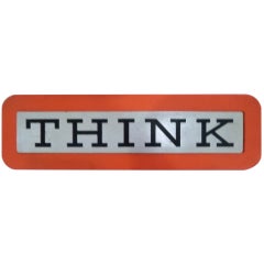Early THINK Sign from IBM
