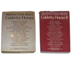 Architectural Digest Celebrity Homes First Edition Books