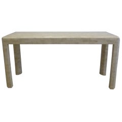 Bone Console Table by Maitland Smith