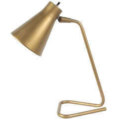 Bronze Desk Lamp by Kurt Versen