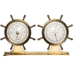 Nautical Thermometer-Barometer by AirGuide