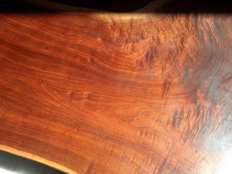 Monumental Roy Sheldon Free Edge Cocktail/Coffee Table at 1stDibs