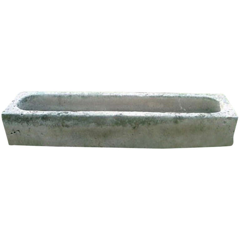 carved stone trough