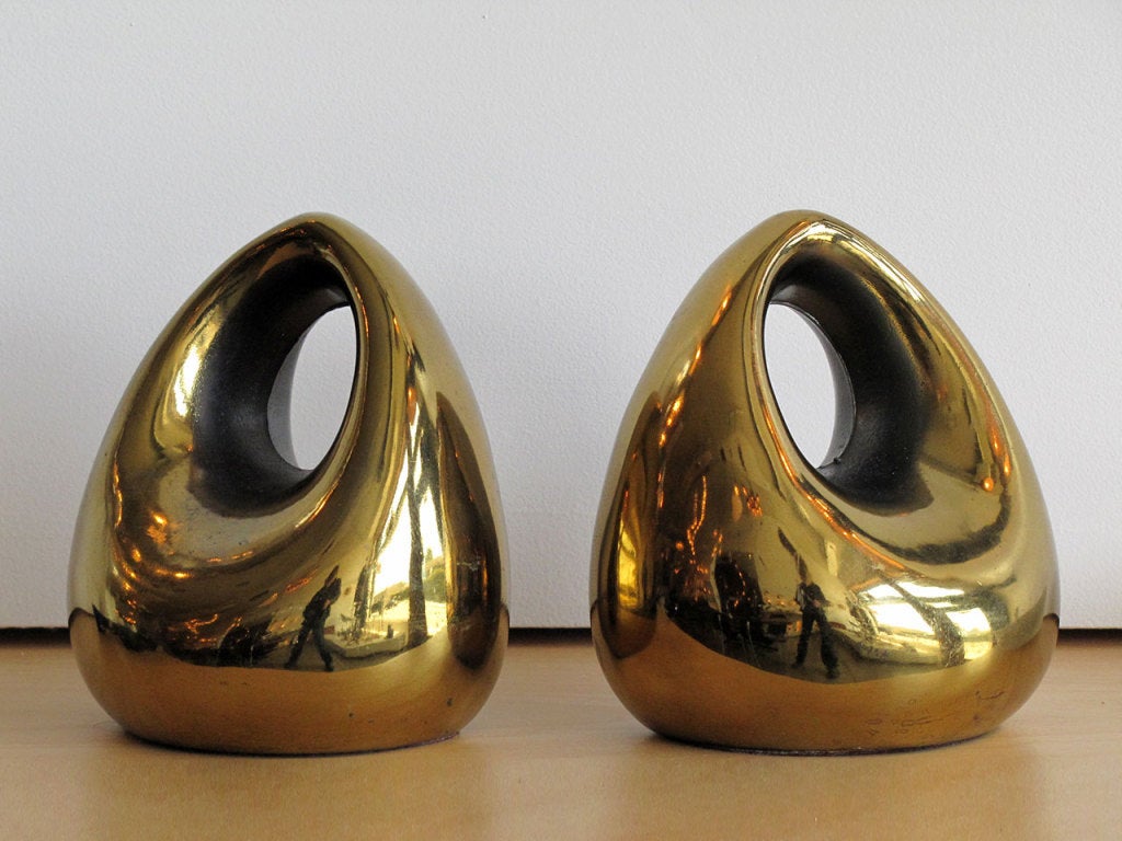 Mid-Century Modern Pair of Ben Seibel Bookends for Raymor