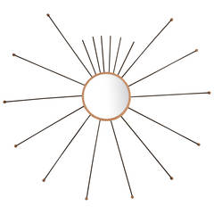 Starburst Wood Mirror 6