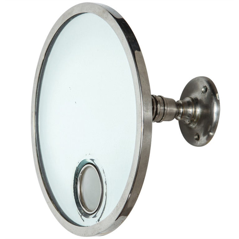 "Brot" French Hotel Vanity Mirror with Light by S.G.D.G. For Sale