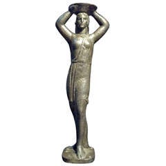 Art Deco Bronze Architectural Element