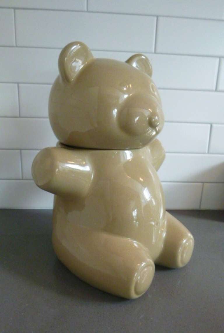 teddy bear cookie jars