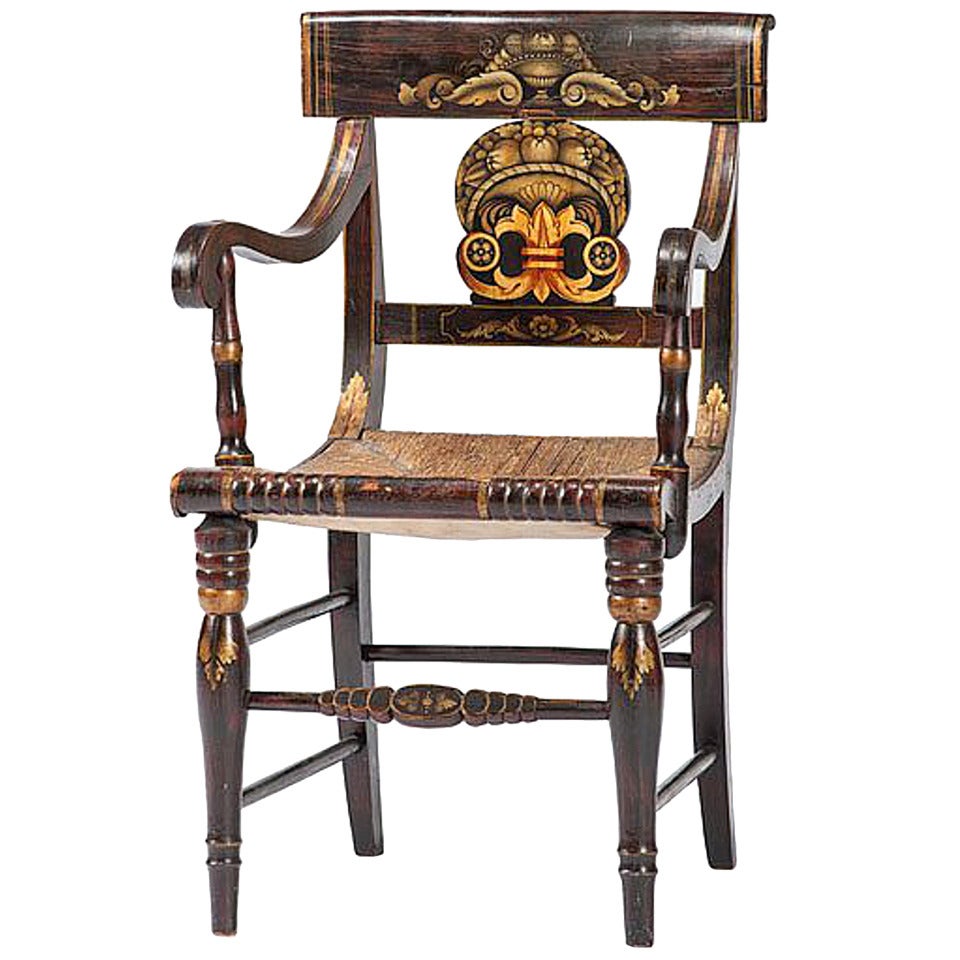 Rare and Beautiful American Fancy Armchair