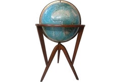 Retro World Globe by Edward Wormley