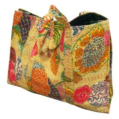 vintage style kantha bag