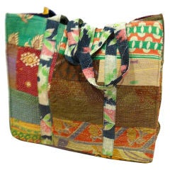 patchwork kantha bags