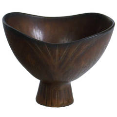Unique Footed Bowl by Gunnar Nylund for Rorstrand